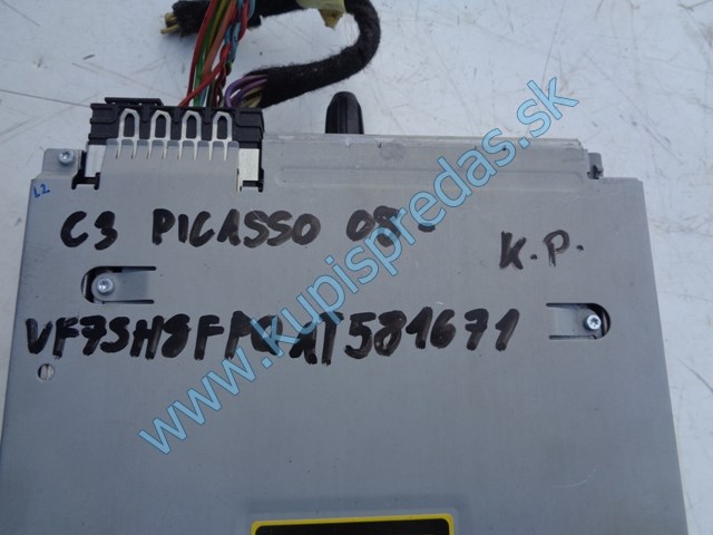 autorádio na citroen c3 picasso, 96751717XT